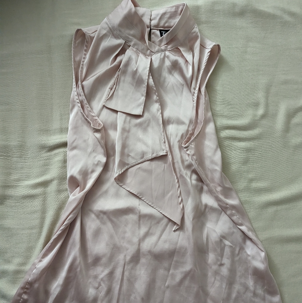 7th Avenue pink blouse size Small